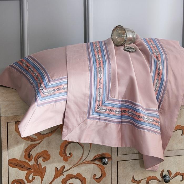 91家纺网 家纺一手货源 找家纺 威克凯丽 2021新款60长绒棉数码工艺四件套 雅芙