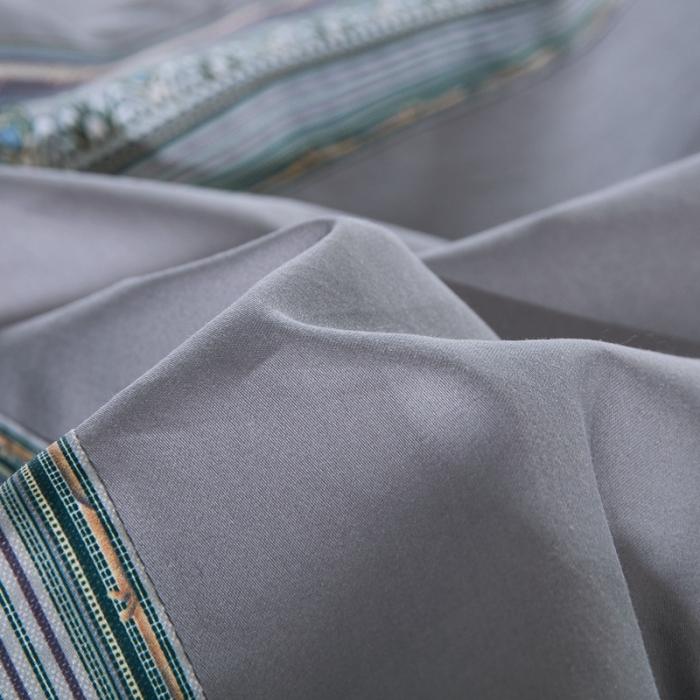 91家纺网 家纺一手货源 找家纺 威克凯丽 2021新款60长绒棉数码工艺四件套 芳华韵味