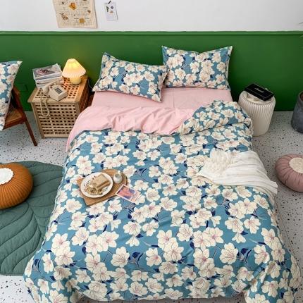 91家纺网 家纺一手货源 找家纺 （总）时年家纺 2020新款全棉四件套小可爱系列