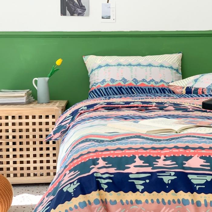 91家纺网 家纺一手货源 找家纺 时年家纺 2020新款全棉四件套小可爱系列 米娅