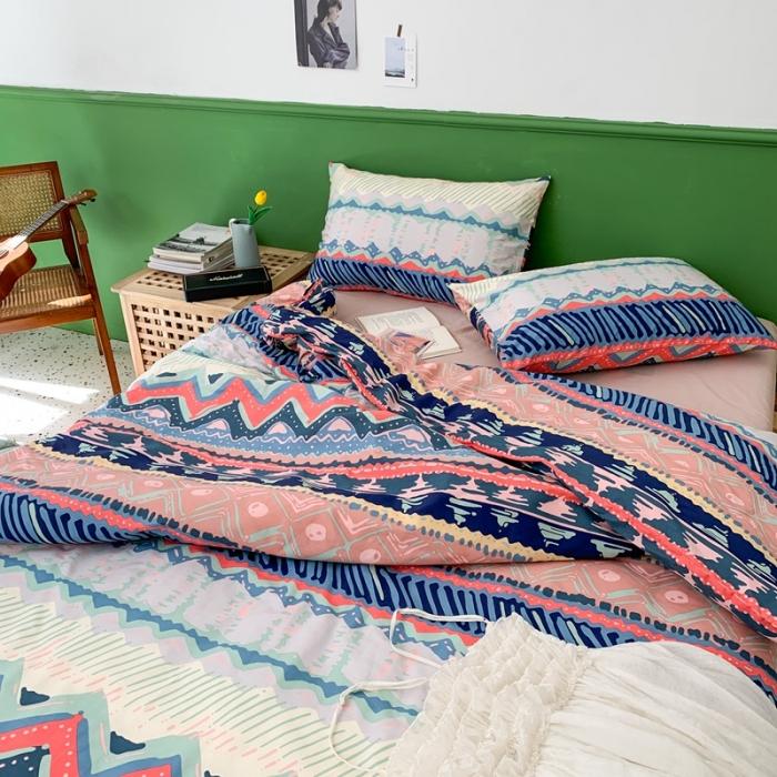 91家纺网 家纺一手货源 找家纺 时年家纺 2020新款全棉四件套小可爱系列 米娅