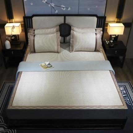 91家纺网 家纺一手货源 找家纺 【日式凉席床垫】古藤凉席床垫藤席冬夏两用款四季温度自由切换