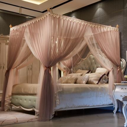 夏彩 88290双层宫廷蚊帐 太妃咖