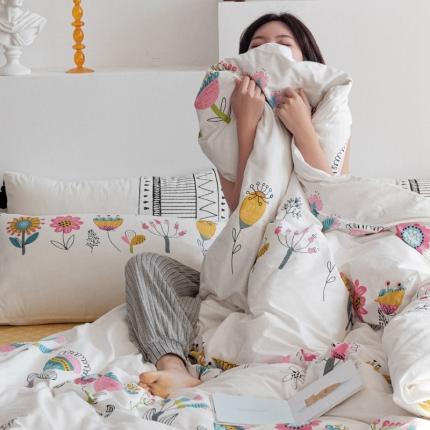 91家纺网 家纺一手货源 找家纺 （总）例外 2020新款全棉13370波西米亚系列四件套