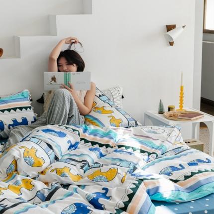 91家纺网 家纺一手货源 找家纺 （总）例外 2020新款全棉13370波西米亚系列四件套