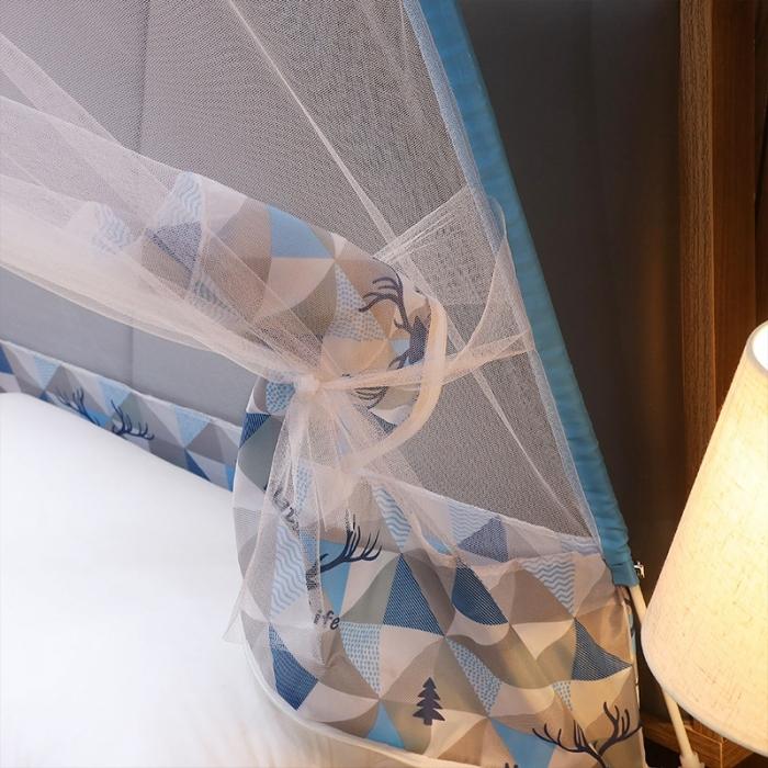 91家纺网 家纺一手货源 找家纺 （总）博诺蚊帐 2021新款加高防蚊魔术蚊帐
