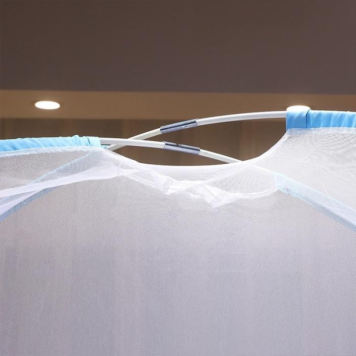 91家纺网 家纺一手货源 找家纺 博诺蚊帐 2021新款加高防蚊魔术蚊帐 北欧鹿角