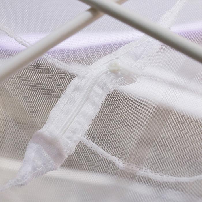 91家纺网 家纺一手货源 找家纺 博诺蚊帐 2021新款加高防蚊魔术蚊帐 可爱猫咪-紫