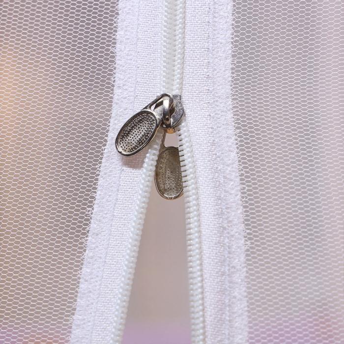 91家纺网 家纺一手货源 找家纺 博诺蚊帐 2021新款加高防蚊魔术蚊帐 可爱猫咪-紫