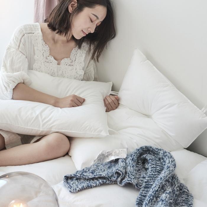 91家纺网 家纺一手货源 找家纺 方回家纺 2018新款纯棉云柔枕48*74cm