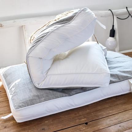 91家纺网 家纺一手货源 找家纺 方回家纺 亚麻荞麦本真枕