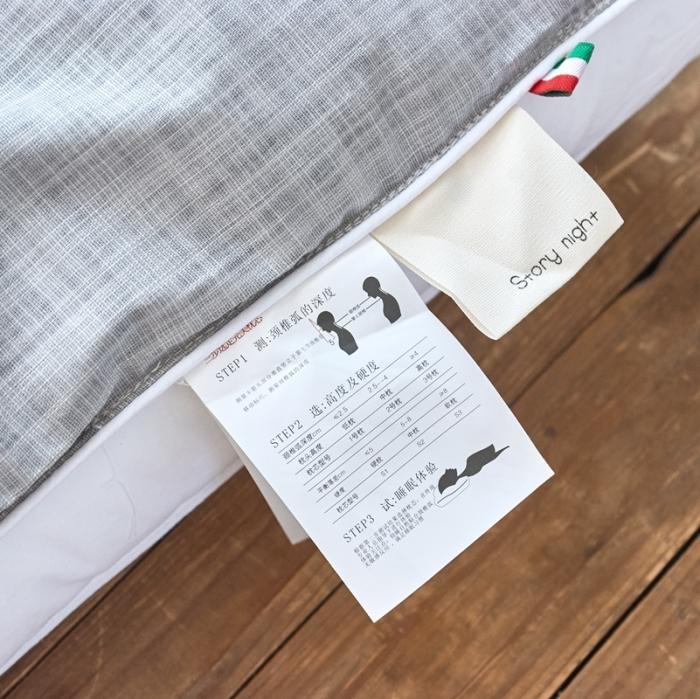 91家纺网 家纺一手货源 找家纺 方回家纺 亚麻荞麦本真枕