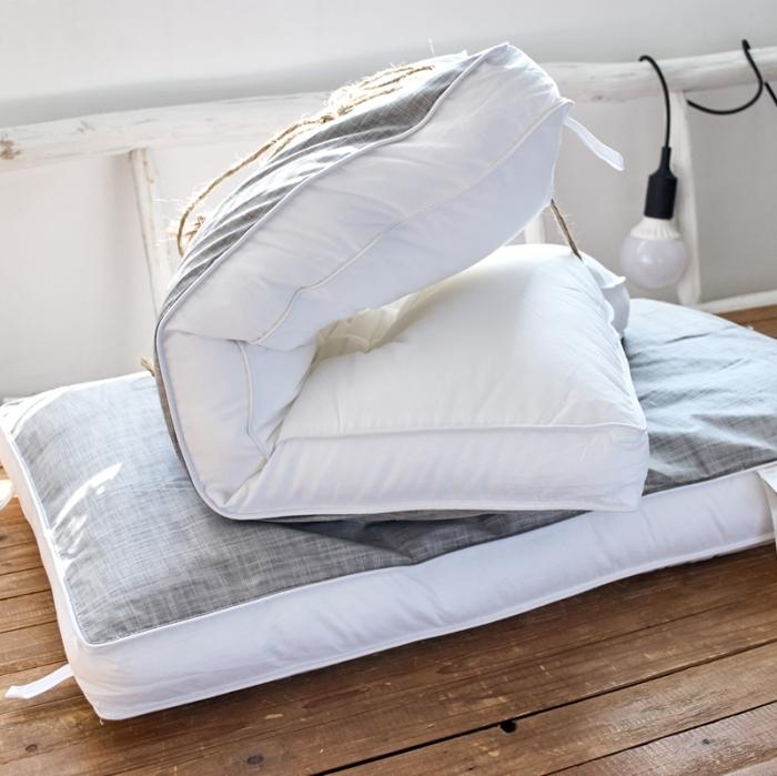 91家纺网 家纺一手货源 找家纺 方回家纺 亚麻荞麦本真枕