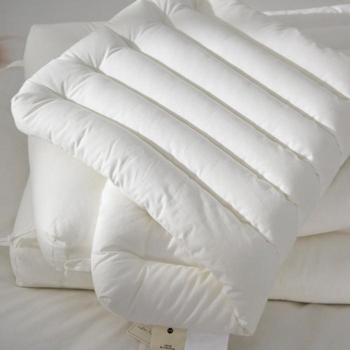 91家纺网 家纺一手货源 找家纺 方回 2022新款分区全棉枕