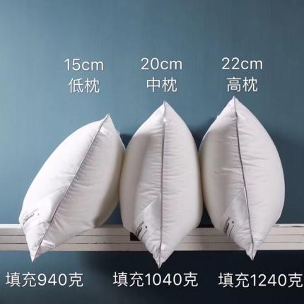 91家纺网 家纺一手货源 找家纺 方回 2022新款七星级酒店枕