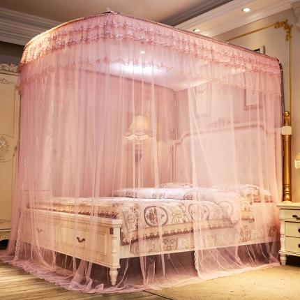 91家纺网 家纺一手货源 找家纺 爱妮灵蚊帐 2020新款伸缩蚊帐-南美系列 玉色