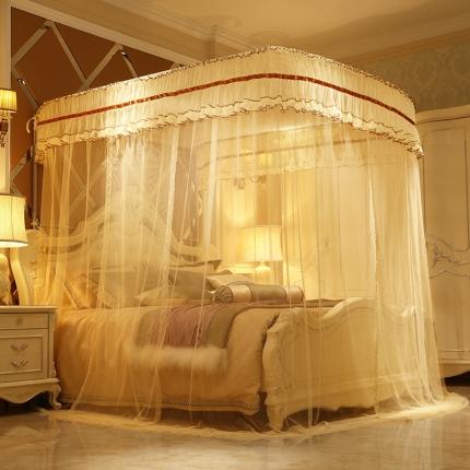 91家纺网 家纺一手货源 找家纺 爱妮灵蚊帐 2020新款伸缩蚊帐-秋水伊人系列