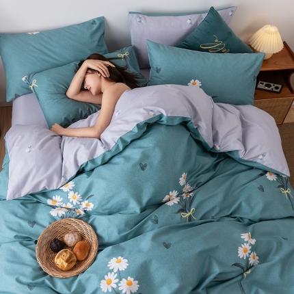 91家纺网 家纺一手货源 找家纺 （总）HL原创 2020春夏新款13070全棉四件套