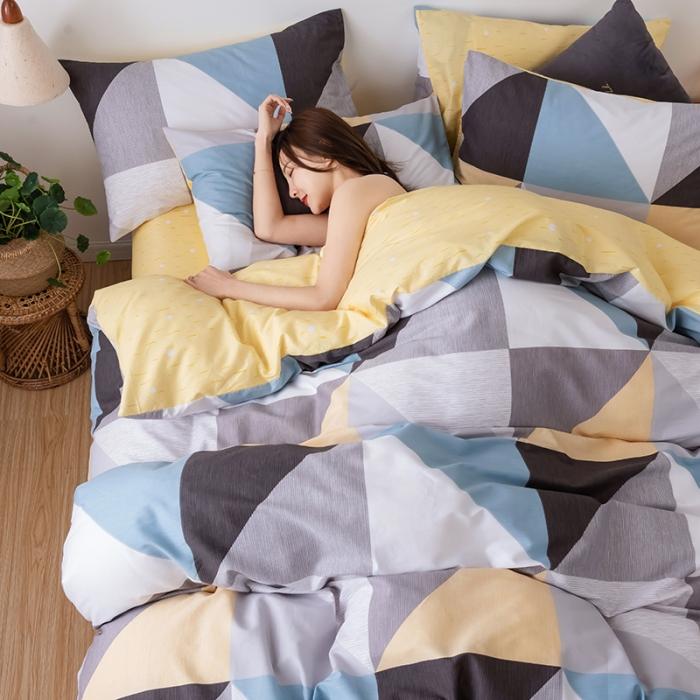 91家纺网 家纺一手货源 找家纺 HL原创 2020春夏新款13070全棉四件套 五月