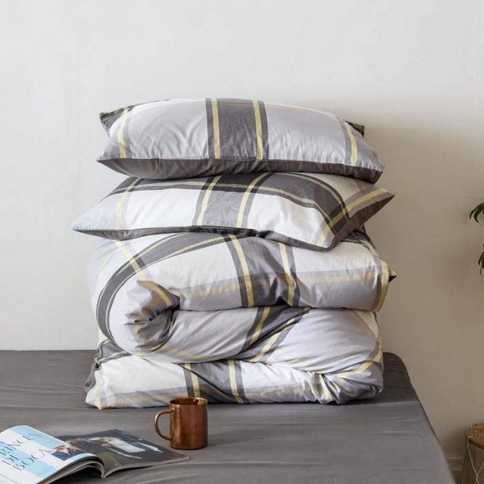 91家纺网 家纺一手货源 找家纺 梦家居 2020新款北欧全棉四件套 伯兰