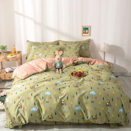 91家纺网 家纺一手货源 找家纺 （总）眠屿 2020新款13372全棉四件套