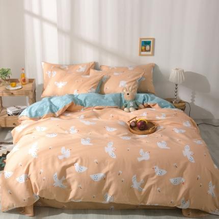 91家纺网 家纺一手货源 找家纺 （总）眠屿 2020新款13372全棉四件套