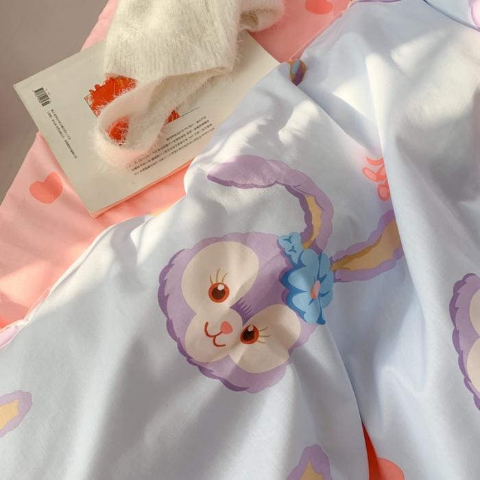 91家纺网 家纺一手货源 找家纺 （总）时年家纺 2020新款全棉四件套小可爱系列