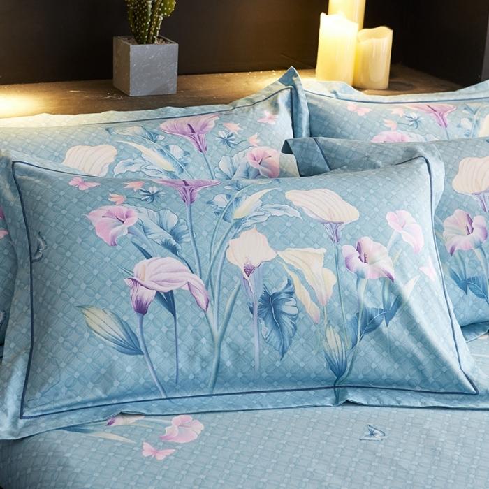 91家纺网 家纺一手货源 找家纺 雲归梦 2020新款13372全棉大版四件套第二批 艾莲娜