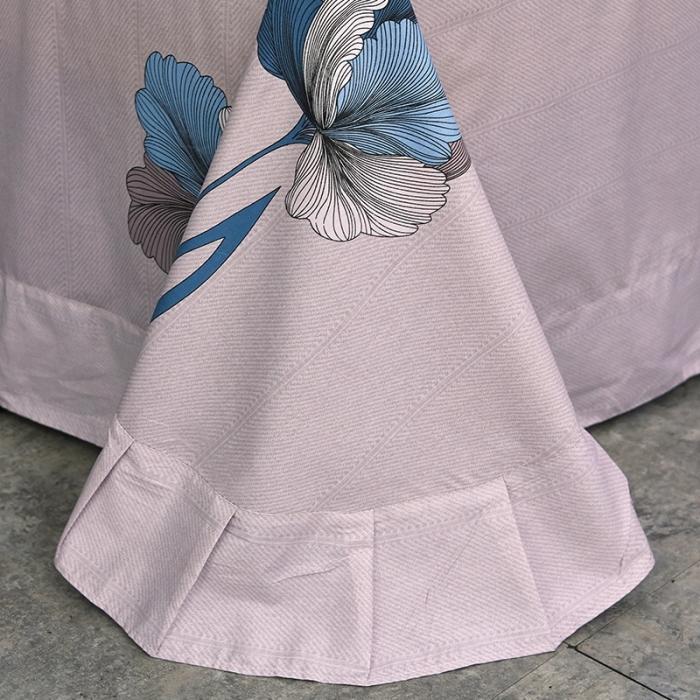 91家纺网 家纺一手货源 找家纺 雲归梦 2020新款13372全棉大版四件套第二批 出水芙蓉