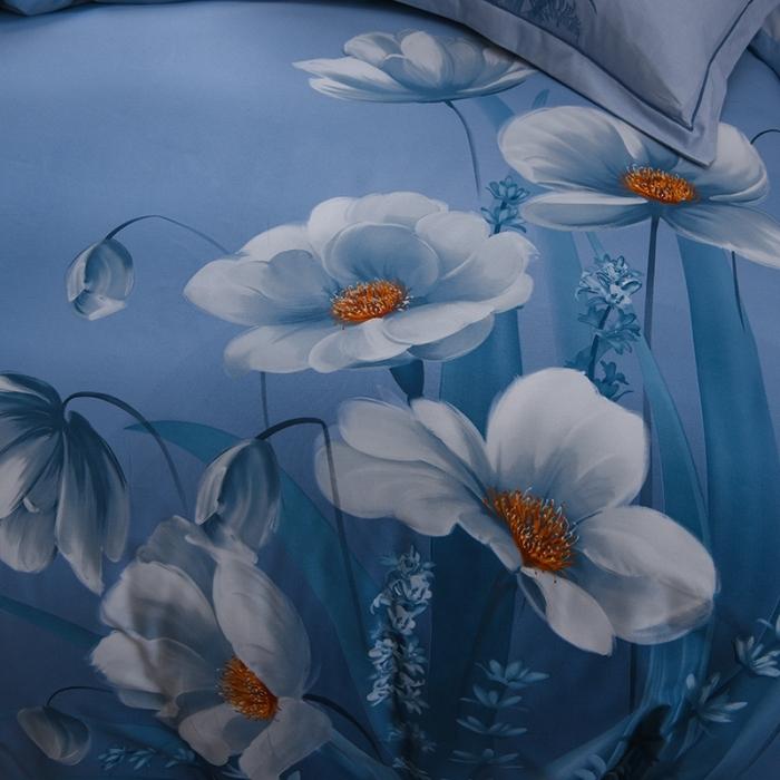 91家纺网 家纺一手货源 找家纺 雲归梦 2020新款13372全棉大版四件套第二批 花间叙事