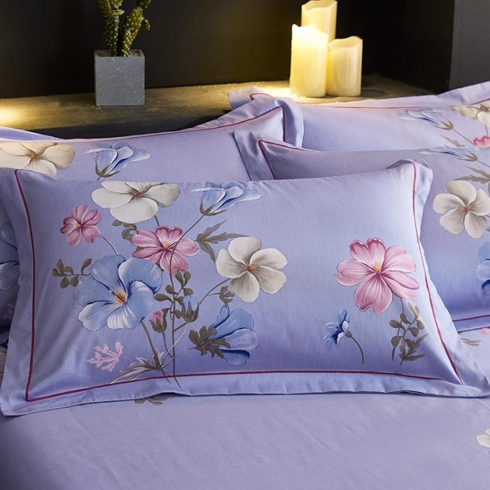 91家纺网 家纺一手货源 找家纺 雲归梦 2020新款13372全棉大版四件套第二批 香颂