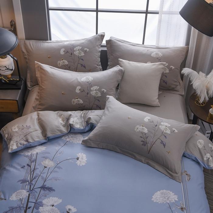 91家纺网 家纺一手货源 找家纺 雲归梦 2020新款13372全棉大版四件套第二批 雅然