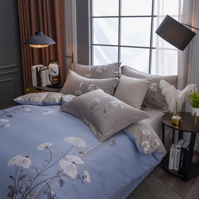 91家纺网 家纺一手货源 找家纺 雲归梦 2020新款13372全棉大版四件套第二批 雅然