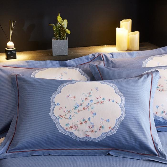 91家纺网 家纺一手货源 找家纺 雲归梦 2020新款13372全棉大版四件套第二批 云锦织