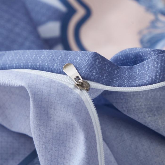 91家纺网 家纺一手货源 找家纺 雲归梦 2020新款13372全棉大版四件套第二批 碧玉成妆