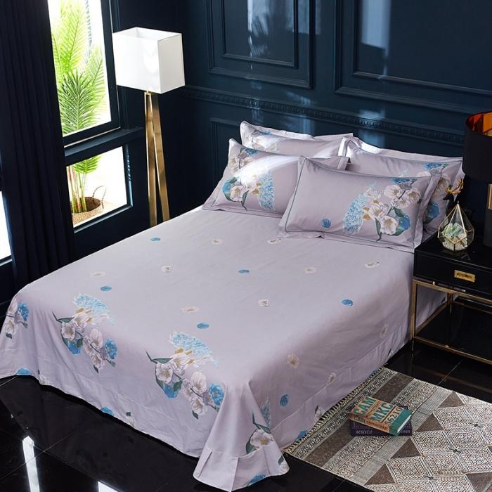 91家纺网 家纺一手货源 找家纺 雲归梦 2020新款13372全棉大版四件套第二批 花半里