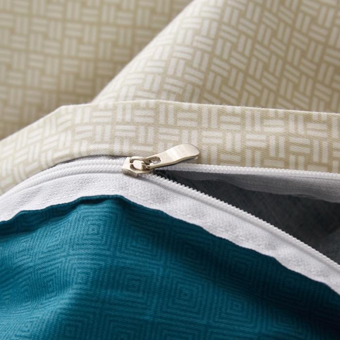 91家纺网 家纺一手货源 找家纺 雲归梦 2020新款13372全棉大版四件套第二批 花满庭-深蓝