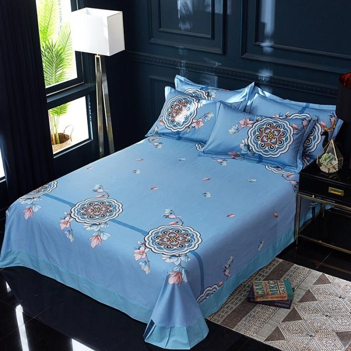 91家纺网 家纺一手货源 找家纺 雲归梦 2020新款13372全棉大版四件套第二批 洛思韵