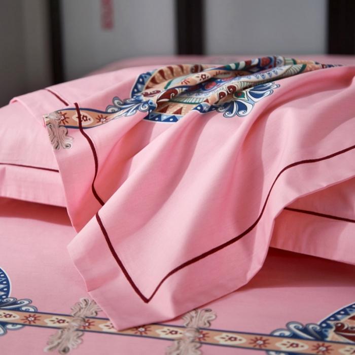 91家纺网 家纺一手货源 找家纺 雲归梦 2020新款13372全棉大版四件套第二批 盛世年华