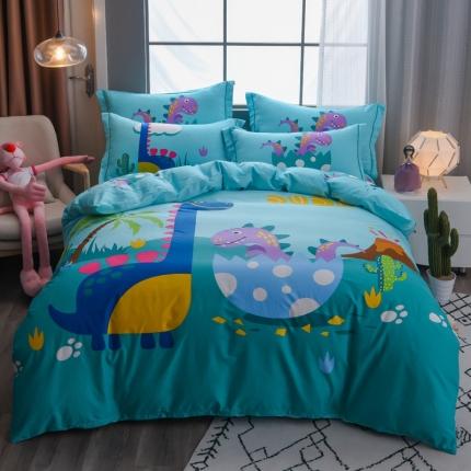 91家纺网 家纺一手货源 找家纺 （总2）雲归梦 2020新款13372全棉大版四件套第二批