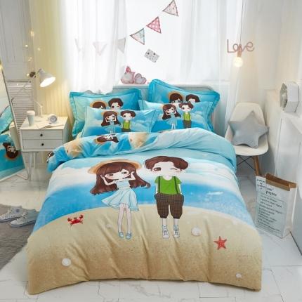 雲归梦 2020新款13372全棉大版四件套第二批 初见