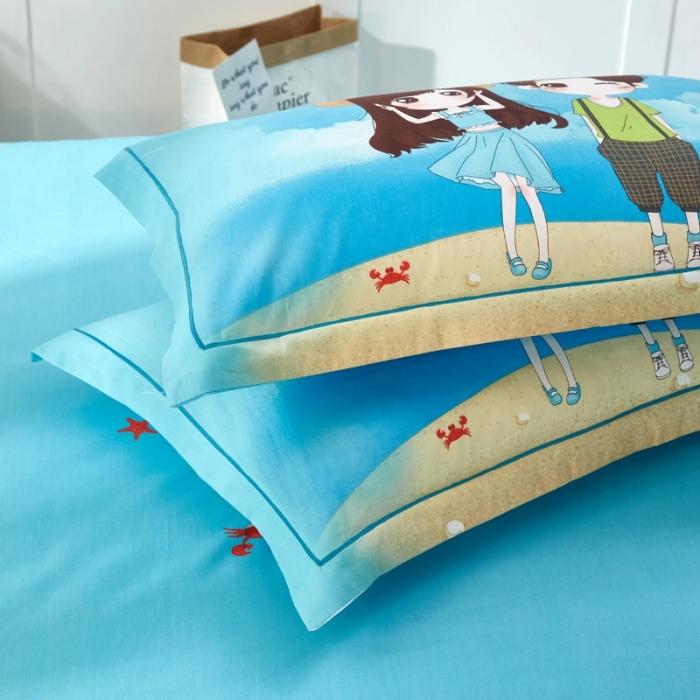 91家纺网 家纺一手货源 找家纺 雲归梦 2020新款13372全棉大版四件套第二批 初见