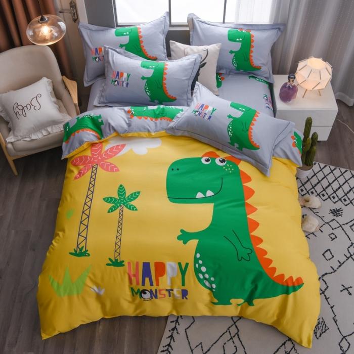 91家纺网 家纺一手货源 找家纺 雲归梦 2020新款13372全棉大版四件套第二批 漫游记