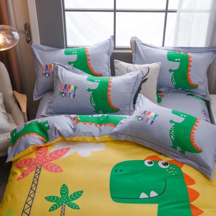 91家纺网 家纺一手货源 找家纺 雲归梦 2020新款13372全棉大版四件套第二批 漫游记