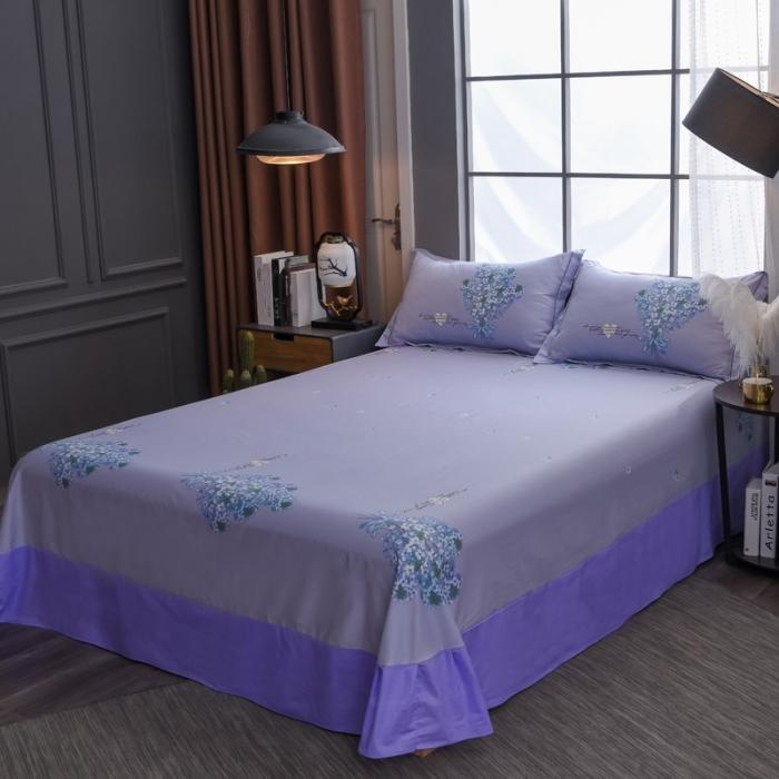 91家纺网 家纺一手货源 找家纺 雲归梦 2020新款13372全棉大版四件套第二批 伊人花香