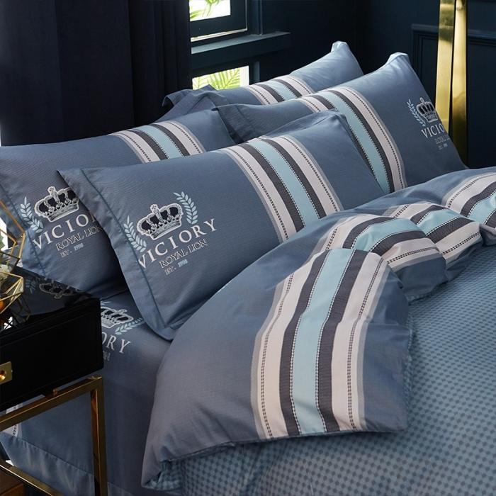 91家纺网 家纺一手货源 找家纺 雲归梦 2020新款13372全棉大版四件套第二批 简单生活