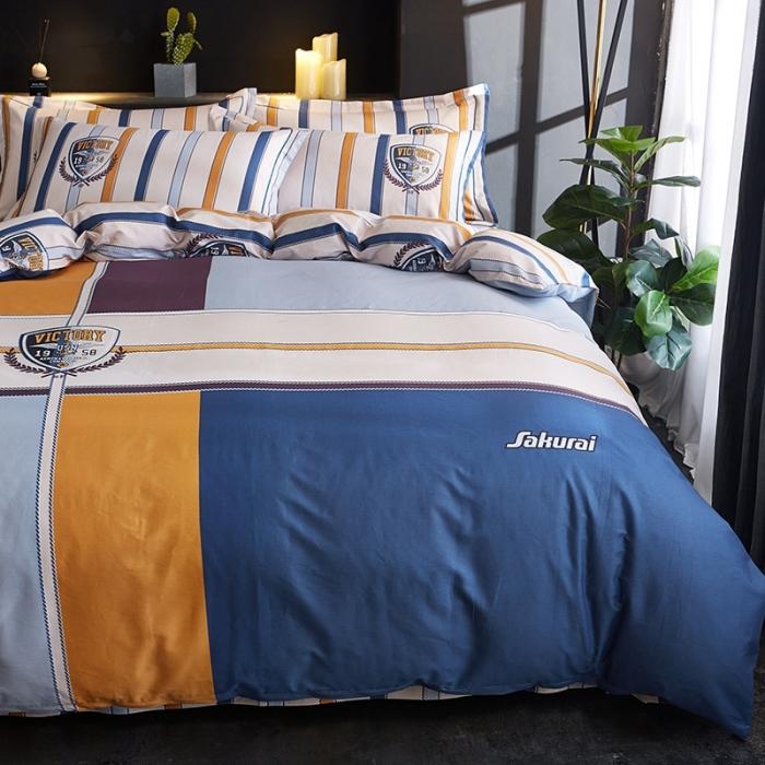 91家纺网 家纺一手货源 找家纺 雲归梦 2020新款13372全棉大版四件套第二批 酷玩