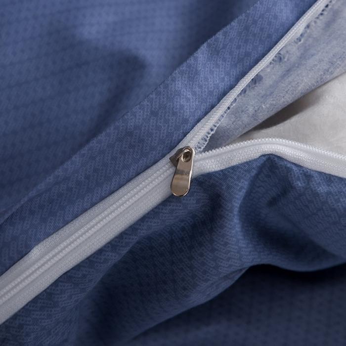 91家纺网 家纺一手货源 找家纺 雲归梦 2020新款13372全棉大版四件套第二批 罗赛斯-蓝