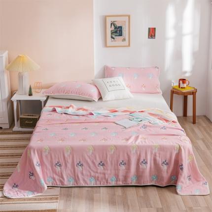 91家纺网 家纺一手货源 找家纺 （总）朴尔六层纱布毛巾被纯棉单双人夏凉被儿童盖毯床单