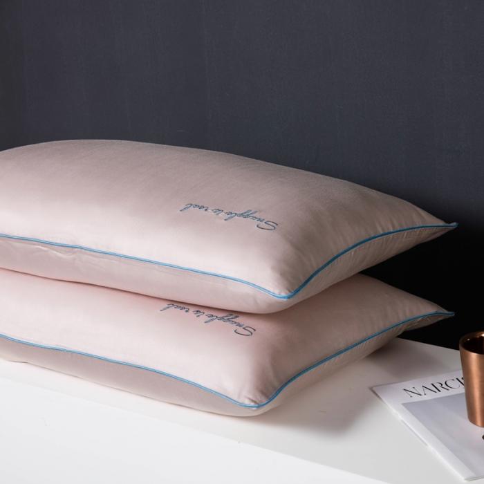 91家纺网 家纺一手货源 找家纺 莱福仕家纺 2024  莫代尔刺绣系列夏被浅豆沙